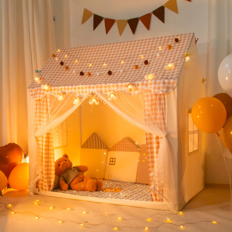 IPRee-Kids-Tent-Indoor-Outdoor-Castle-Playhouse-for-Boys-and-Girls-with-Baby-Room-Ideal-for-Outdoor--2023700
